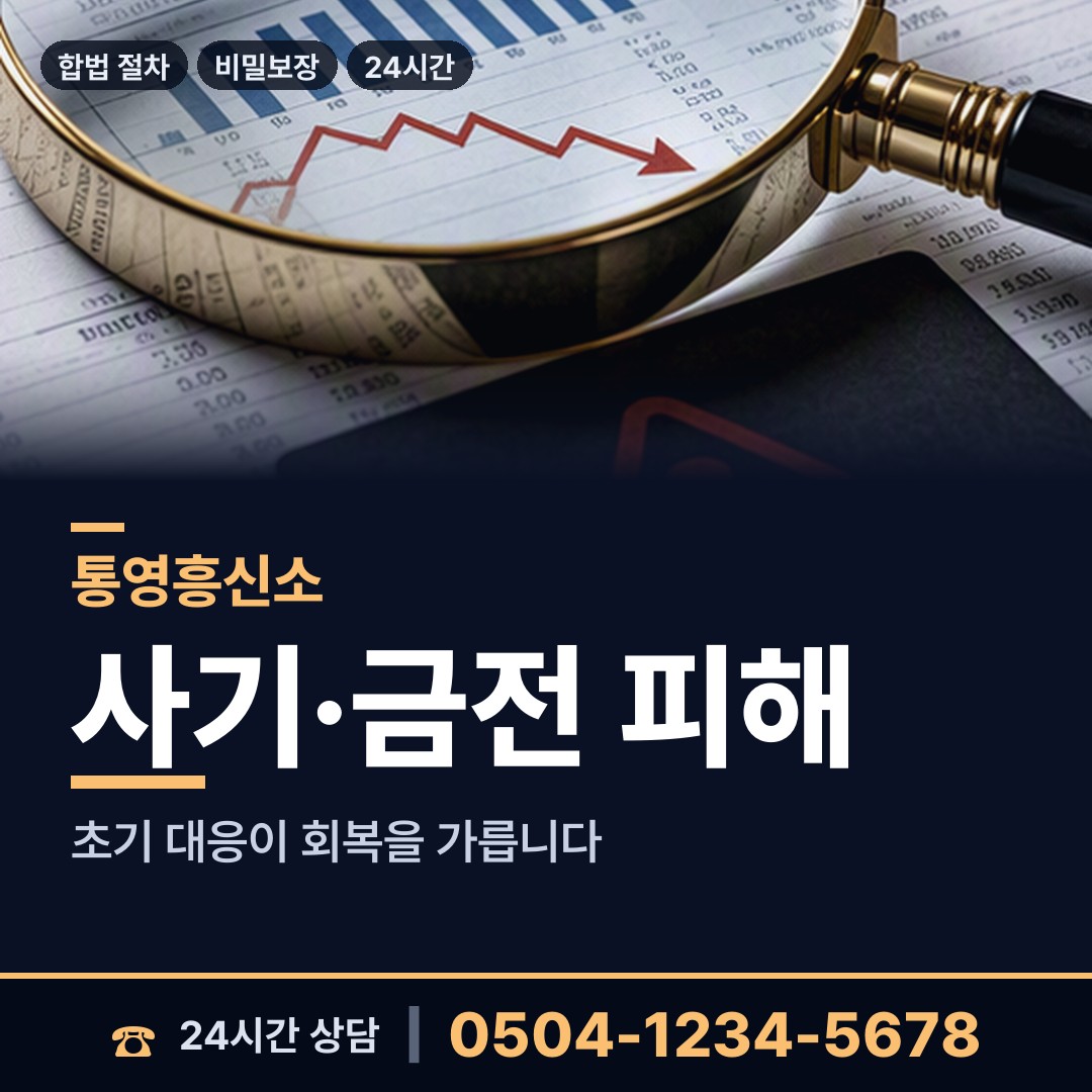통영 무전동 불륜관계조사 상담 안내